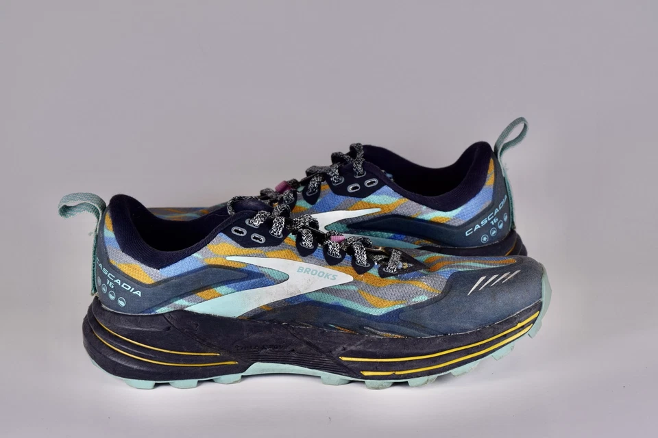 Brooks Mujer Cascadia 16 1203631B427 Azul Zapatos para Correr Tenis Talla 7 B Foto 4 de 4