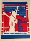 The Concert For New York City Vintage Original Concert Poster October 20 2001 — photo 1