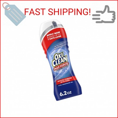 OxiClean Max Force Laundry Stain Remover Gel Stick, 6.2 fl oz