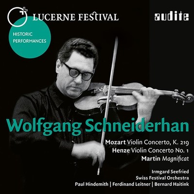 Henze / Martin / Moz - Wolfgang Schneiderhan: Lucerne Festival X [New CD]