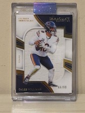2025 Panini Immaculate Collection - Memorabilia Caleb Williams #66 /99 (MEM)