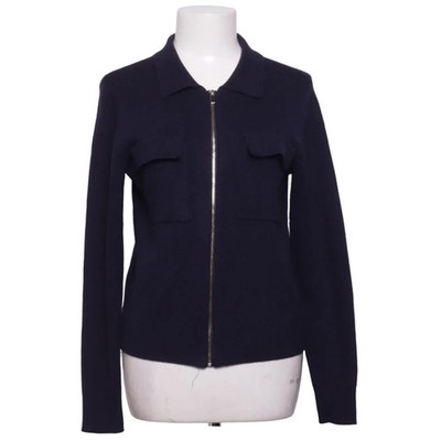 MSCH Copenhagen, Strickjacke, Damen, Größe: S, Elleven Zip Cardigan, Blau #VxO