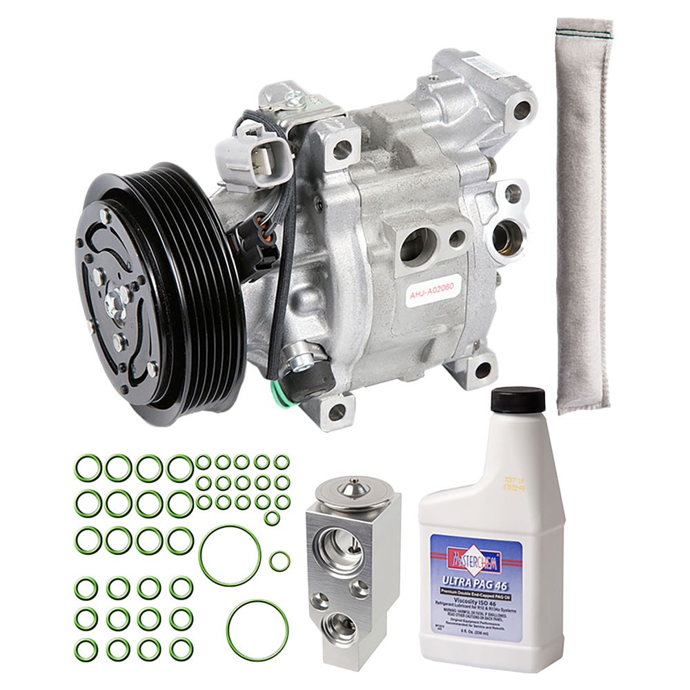 For Toyota MR2 Spyder 2003 2004 2005 OEM AC Compressor w/ A/C Repair Kit TCP