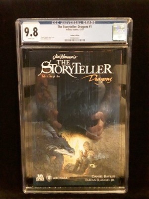 Jim Henson's Storyteller Dragons # 1 1:100 Jackpot Variant SUPER RARE CGC 9.8