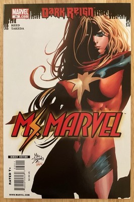 Ms. Marvel #39 (Marvel 2009) NM/NM+ Mike Deodato GGA Cover Art