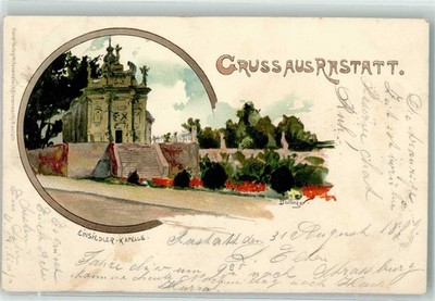 13933650 - 7550 Rastatt Einsiedler-Kapelle sign. Bollinger 1899