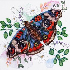 Bead Embroidery Kit "Color harmony" Beaded Stitching Beadwork