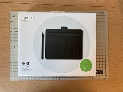Wacom Intuos Small Wireless Pen Tablet Schwarz TCTL4100WL/K0 mit Kabel