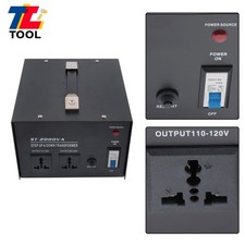 2000W Voltage Converter Transformer Step Up/Down 220V-110V 110V-220V