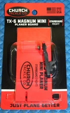 Church Tackle TX-6 Magnum Mini Planer Board - Starboard Side (Right) 30502