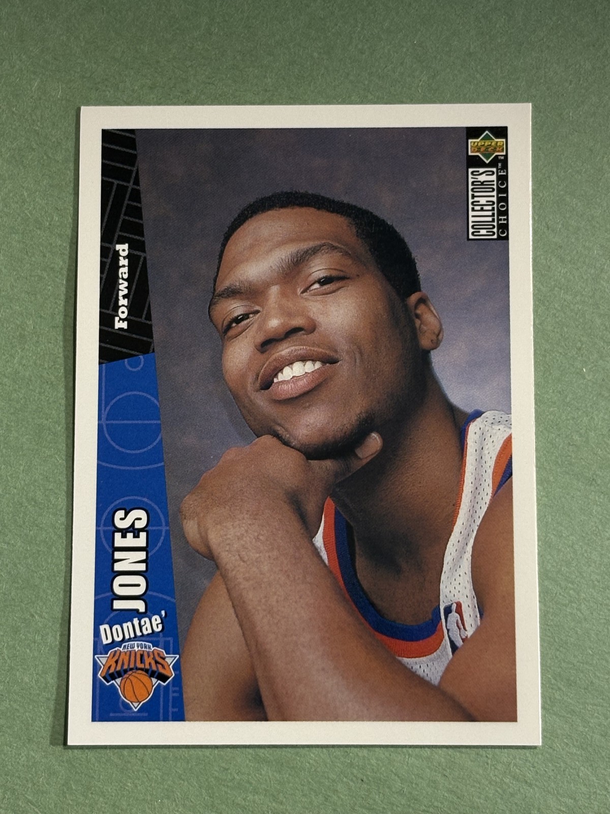 Dontae' Jones Rookie 1996-97 Collector's Choice New York Knicks #293 II42