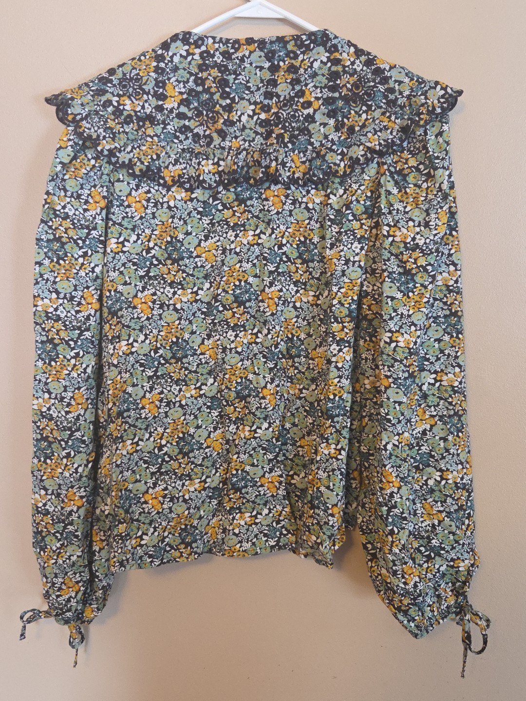 Universal Thread Cottage Core Embroidered Collar … - image 7