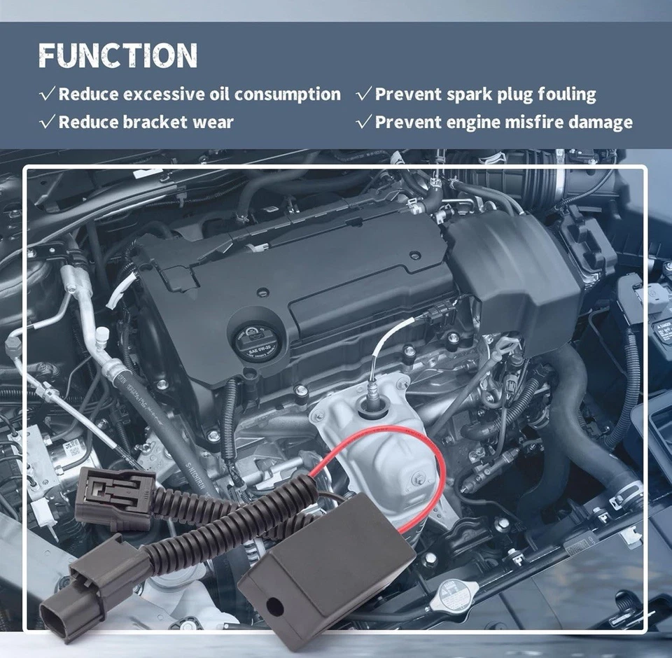 Para Acura Para Honda Pilot Accord Ridgeline Odyssey 3.5L Bozal VCM Kit Enchufe EE. UU. Foto 4 de 4