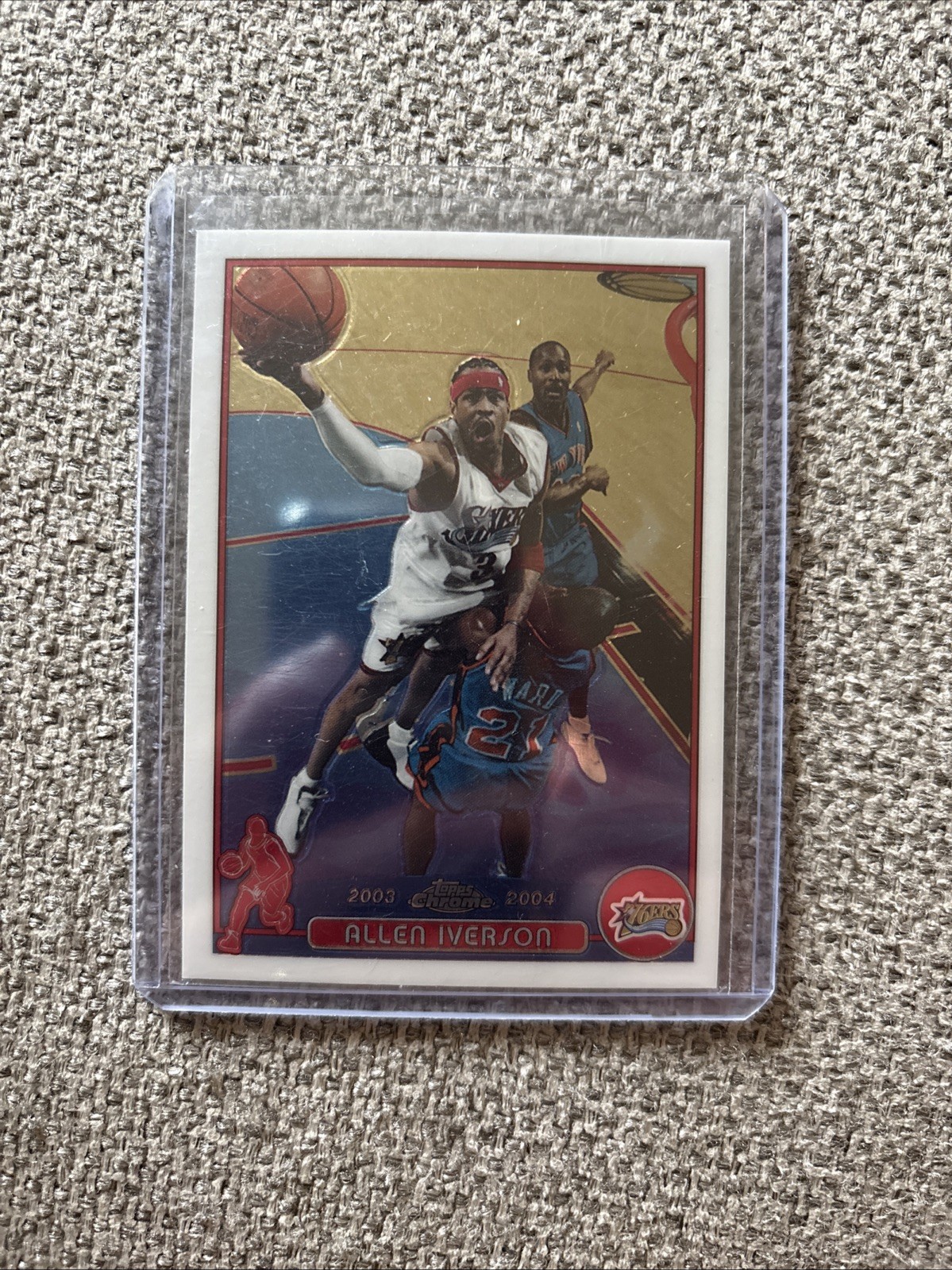Allen Iverson 2003-04 Topps Chrome Refractor #3