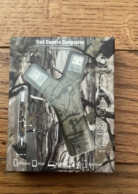NEW Trail Cam Card Reader SD Card Reader for iPhone/ipad/Android/Mac/Computer