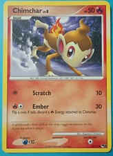 Pokemon - Chimchar 12/17 - POP Series 8 - Vintage Promo 2008 - LP/MP