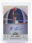 KYLE LOWRY 2006-07 TOPPS FINEST ROOKIE REFRACTOR AUTO #58 GRIZZLIES Q7217