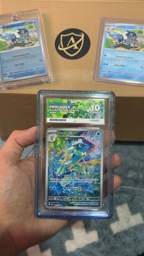 Pokémon TCG ACE 10 Gem Frogadier English 089/086 Chaos Rising Illustration Rare