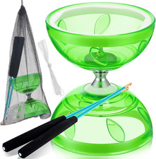 Chinese Yoyo Diabolo Set Includes Colorful Chinese Yoyo with 2 Pieces Diabolo St