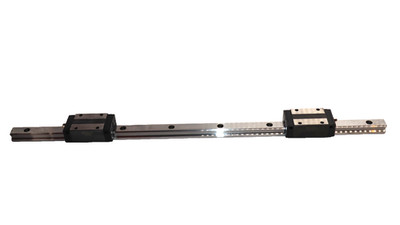 PMI MSB150 16'' Slide 15mm With (2) MSB15SSSFC Linear Slide Bearings