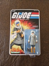 GI JOE SUPER7 REACTION ARCTIC SCARLETT CARTOON COLORS O-RING WAVE 6