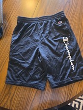 Boys Champions Shorts Black Size Large