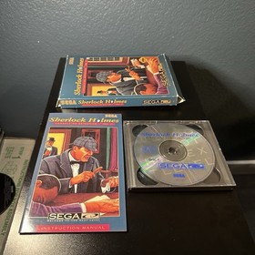 Sherlock Holmes: Consulting Detective Volume II 2 (Sega CD) Complete W/ Reg Card