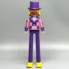 Playmobil Circus Clown Long Legs Tall Male Adult Figure Birthday Party 3808 VTG