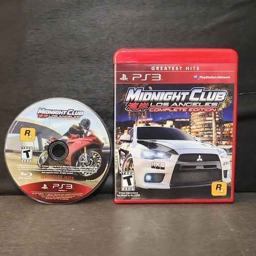 Midnight Club Los Angeles Complete Edition PS3 Game