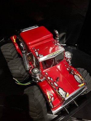 TAMIYA KONGHEAD 6x6 1/10 RC Spare Body Red Graphic Shell | eBay