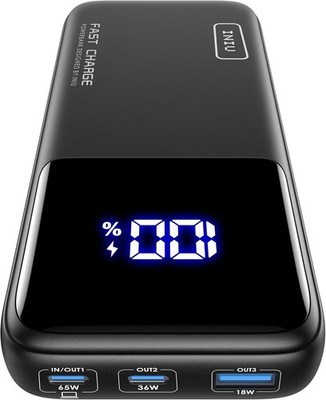INIU Powerbank 20000Mah 65W klein tragbar Schnellader Phone und Laptop extern