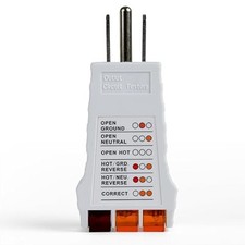 Outlet Tester for Grounding Products - Test Receptacles & Sockets for Proper ...