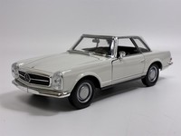 Mercedes Benz 230SL 1963 Creme 1:24 MaßStab Welly 24093