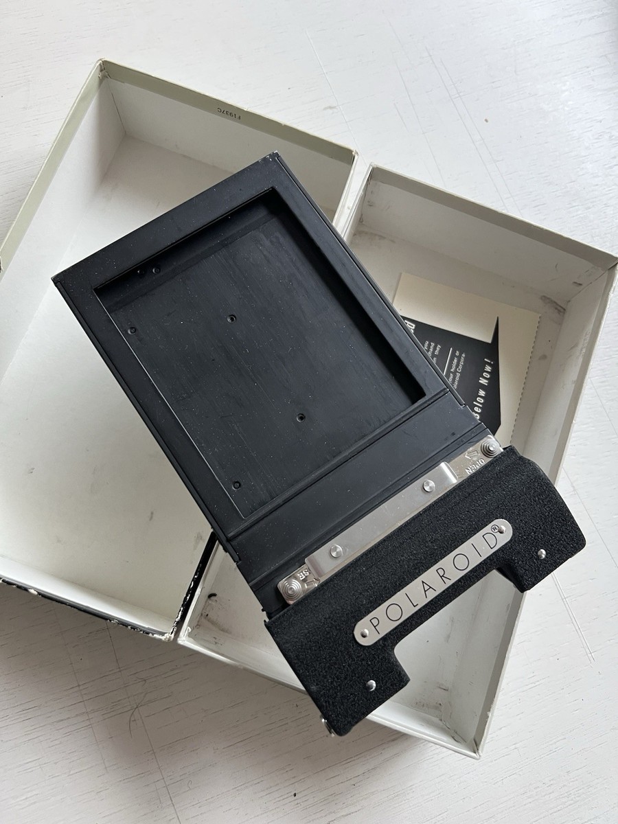 Polaroid 4x5 Land Film Holder #500 In Original Box Polaroid Camera