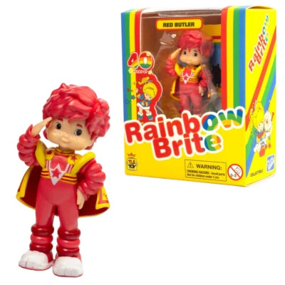 THE LOYAL SUBJECTS Rainbow Brite | Regina Regenbogen 7cm Mini-Figur: Red Butler