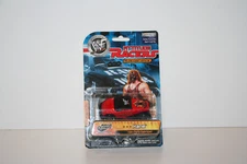 2001 Road Champs WWF Attitude Racers KANE 1934 Ford Cabriolet Red/Black Die-Cast