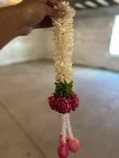 Indian Decor 15 Pink And 15 Yellow 2ft Strings, Pretty New Used Just Once