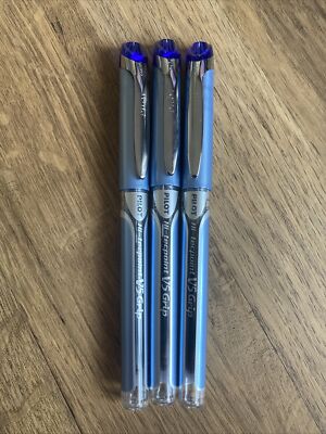 Pilot V5 GRIP Hi-Tecpoint Reine Flüssigtinte 0,5 mm R/Kugelschreiber, Blau BXGPN-V5 (3 STIFTE