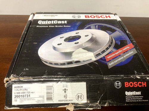Bosch 26010731 QuietCast Premium Disc Brake Rotor, Front