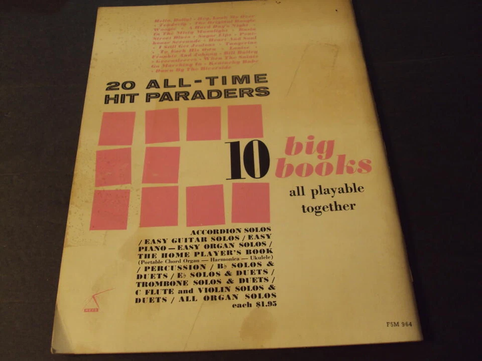 20 All-Time Hit Paraders #56 1964 Home Players Book ID:72193 - Image 3 of 3