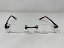 Versailles Palace VP-2 Coffee 46-16-130 Brown Rimless Eyeglasses Frame B323