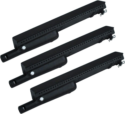 Parts DB106 (3-Pack) 13 3/4  Cast Iron Burner Replacement for Charbroil, Centro,
