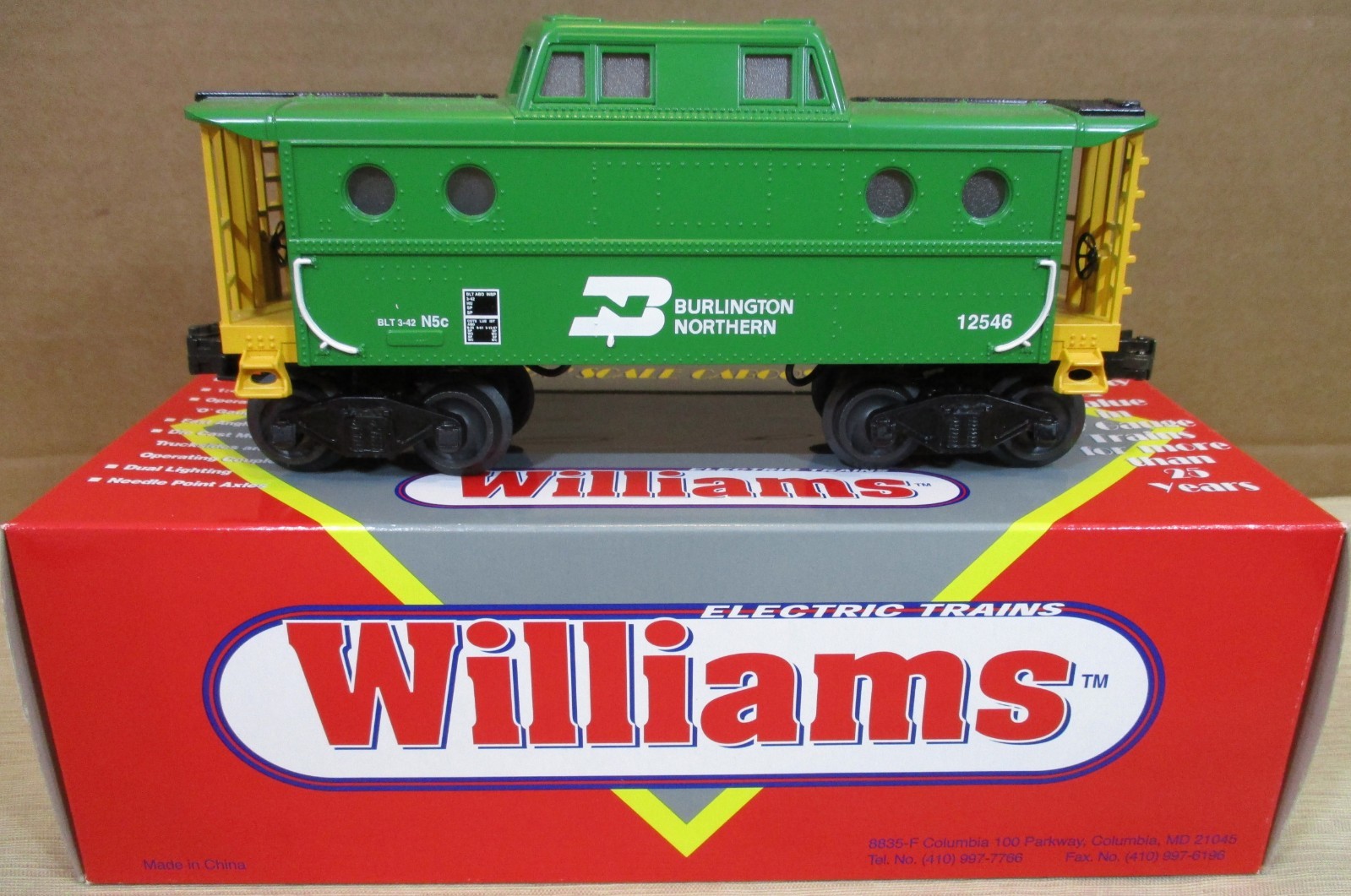 williams o gauge trains