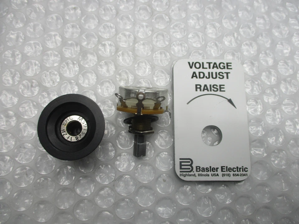 BASLER ELECTRIC MS915281F2B KNOB W/POTENTIOMETER NSNP - Image 2 of 4
