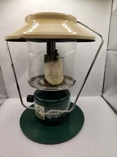 VINTAGE HILLARY FIELDGEAR DOUBLE MANTLE PROPANE CAMPING LIGHT #201.72792