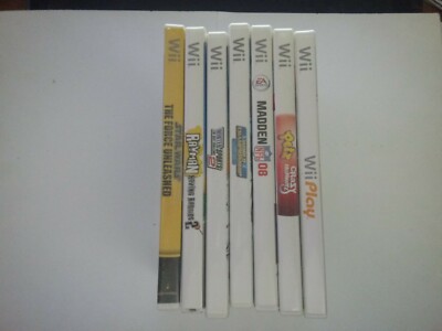 Nintendo NES Wii Video Game Tested Working You Pick & Choose