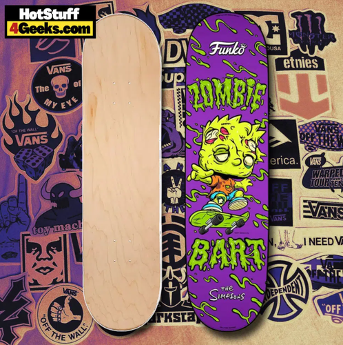 funko bart skateboard