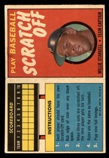 1970 Topps Scratch-Offs Baseball #21 Willie Stargell EX