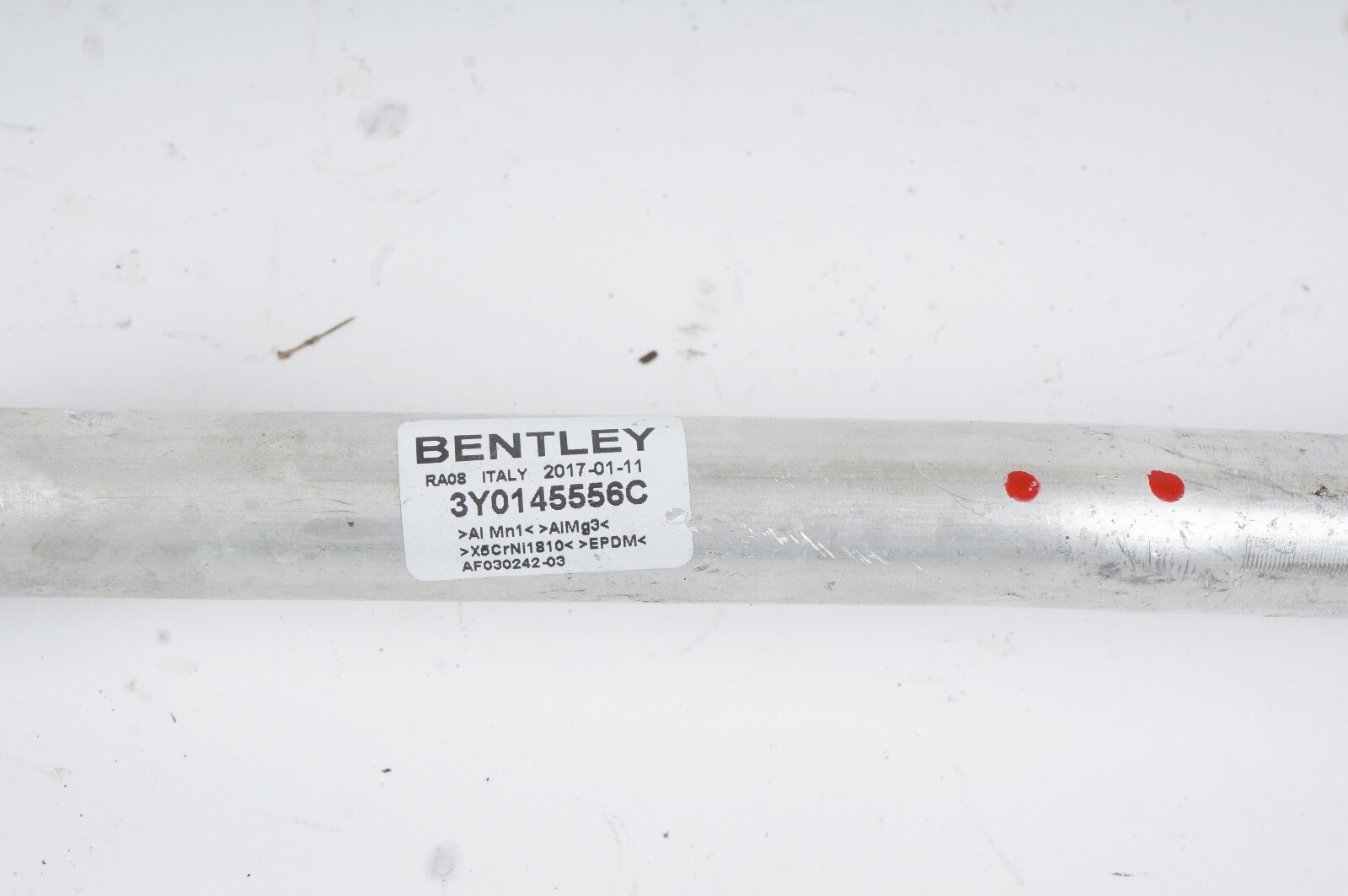 2010 - 2020 Bentley Mulsanne Radiator Water Coolant Hose Pipe Line