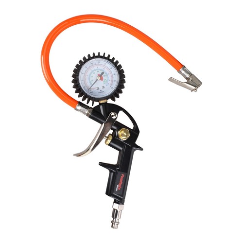 PowRyte 220 PSI Pistol Grip Air Tire Inflator with Dial Gauge eBay